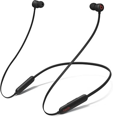 Beats Auriculares inalámbricos Flex – Chip Apple W1, Auriculares magnéticos, Bluetooth de Clase 1, 12 Horas de Sonido ininterrumpido - Negro